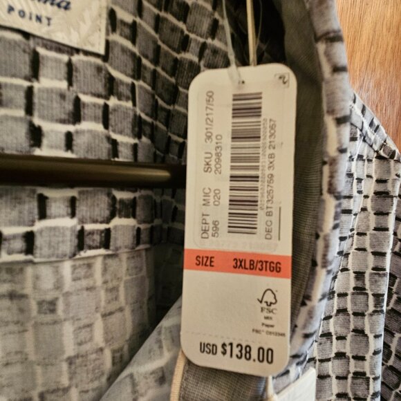 Tommy Bahama short sleeve shirt Big & Tall - Picture 4 of 5